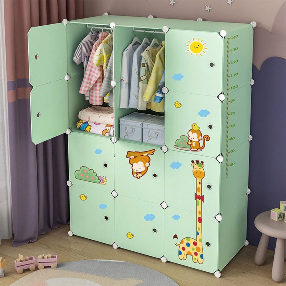 Armoire pliante légère 147×111×47 cm – la solution de rangement idéale pour les petits espaces