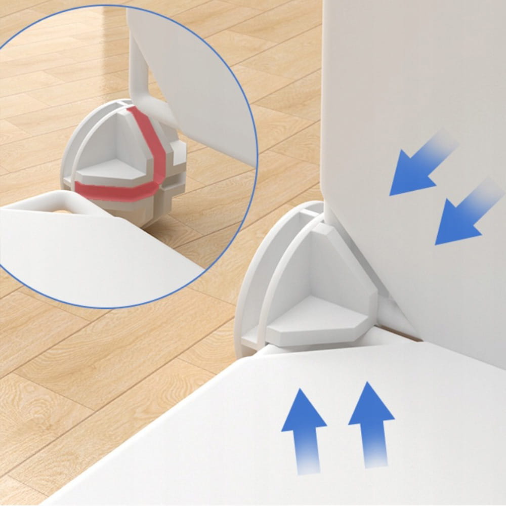 Armoire modulaire en plastique – pour le rangement des vêtements, chaussures et jouets, 110x147x47 cm