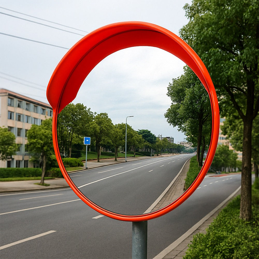Miroir de circulation, 45 cm – visibilité accrue aux intersections et dans les virages