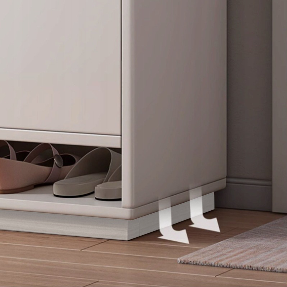 Armoire à chaussures blanche 60 x 80 x 32 cm – solution de rangement compacte et élégante