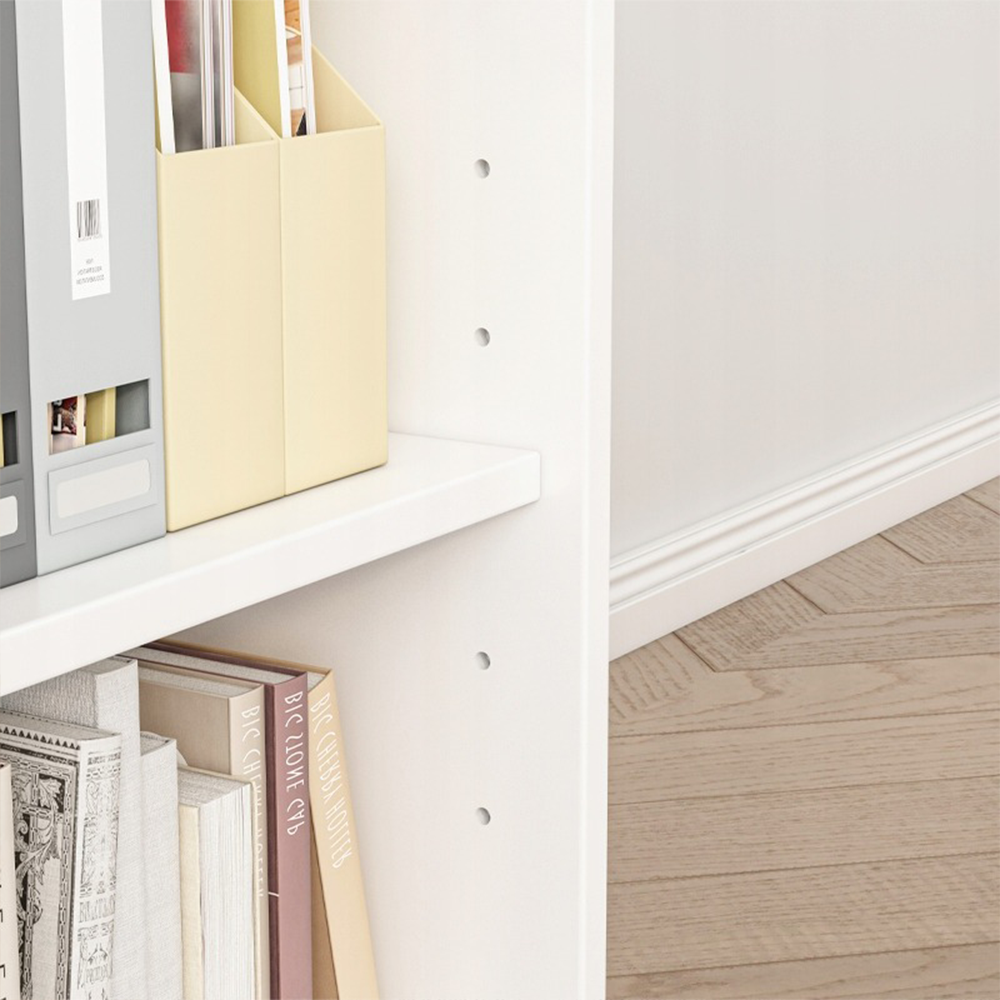 Armoire blanche 60 cm – design moderne de style loft, idéale pour le bureau ou le télétravail.