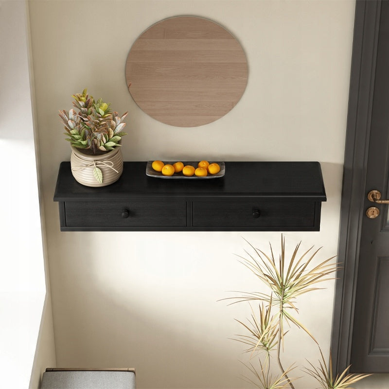 Étagère murale avec tiroirs – meuble mural moderne style loft pour salon et chambre