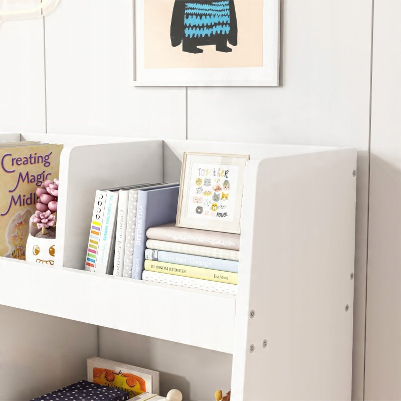 Étagère pour livres et journaux pour enfants – meuble à jouets type bibliothèque 60 cm