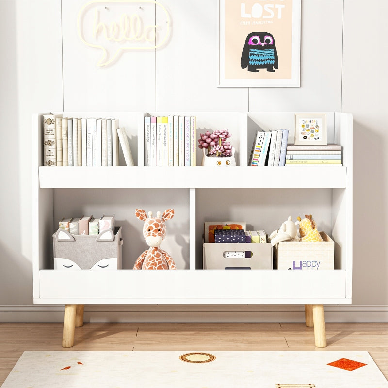 Étagère pour livres et journaux pour enfants – meuble à jouets type bibliothèque 60 cm